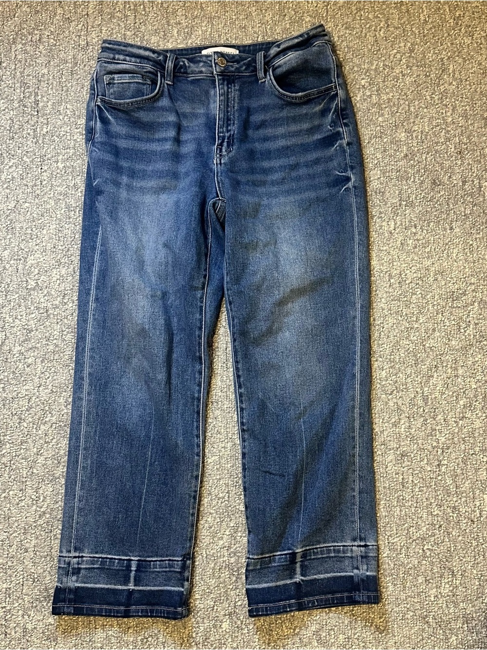 EUC Flying Monkey Mid Rise Straight Leg Jeans—sz 30